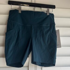 NEW with Tags! lululemon athletica Deep Blue Bike Shorts